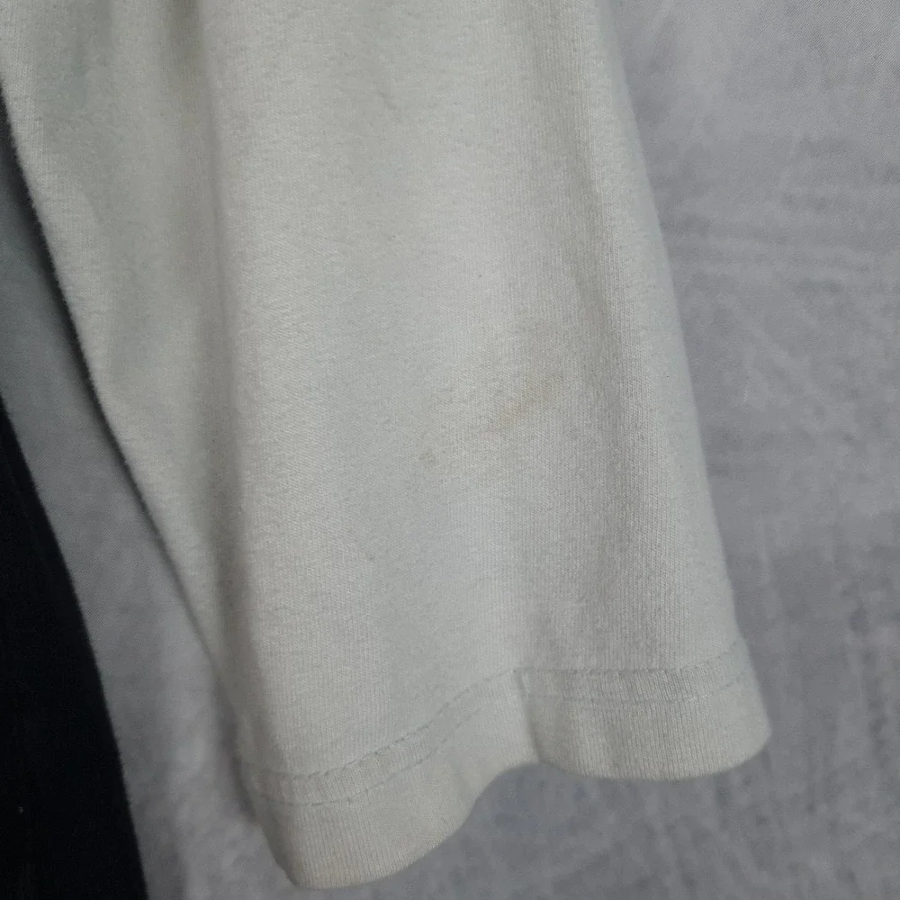 Vntg Y2K Russell Athletic Shirt Boys 14 Black Basketball Sleeve Hit Streetwear - Picture 10 of 16